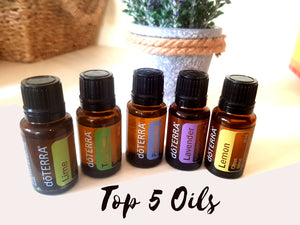 Doterra Top 5 Oils Bundle Set Aromatherapy Super deal