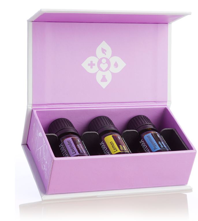 Doterra Introductory Kit *Ideal Gift* Aromatherapy Oils in Lovely Box